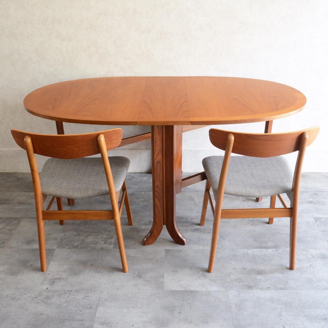 ParkerKnoll Nathan ゲートレッグ ダイニングテーブル オーバル