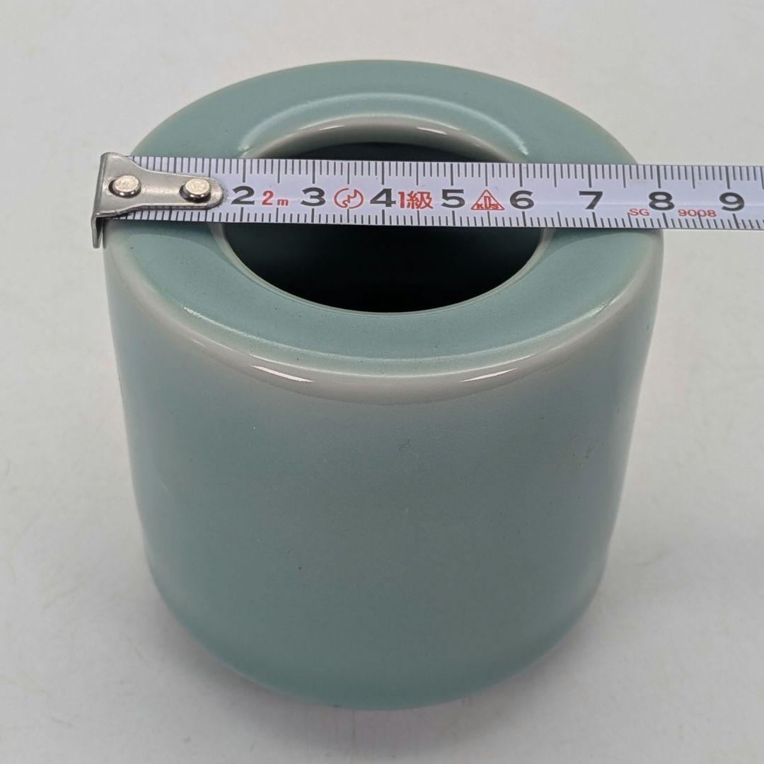 松本為佐視 青磁香炉 合箱 三足香炉 香爐 香道具 茶道具 お香 アロマグッズ