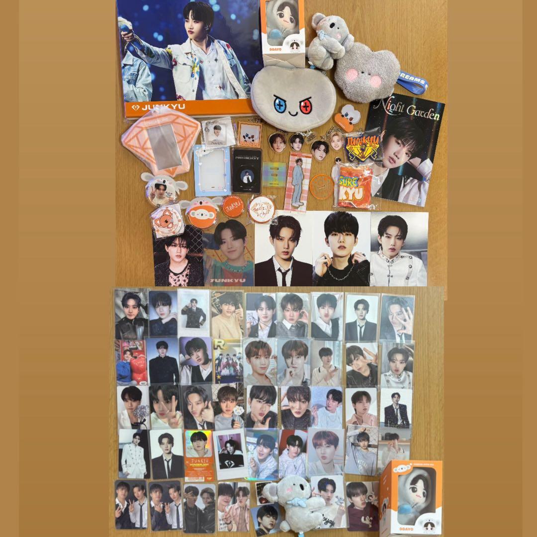 ジュンギュ　TREASURE まとめ　トレカ　顔アクキー　ドール（トレカ付き）