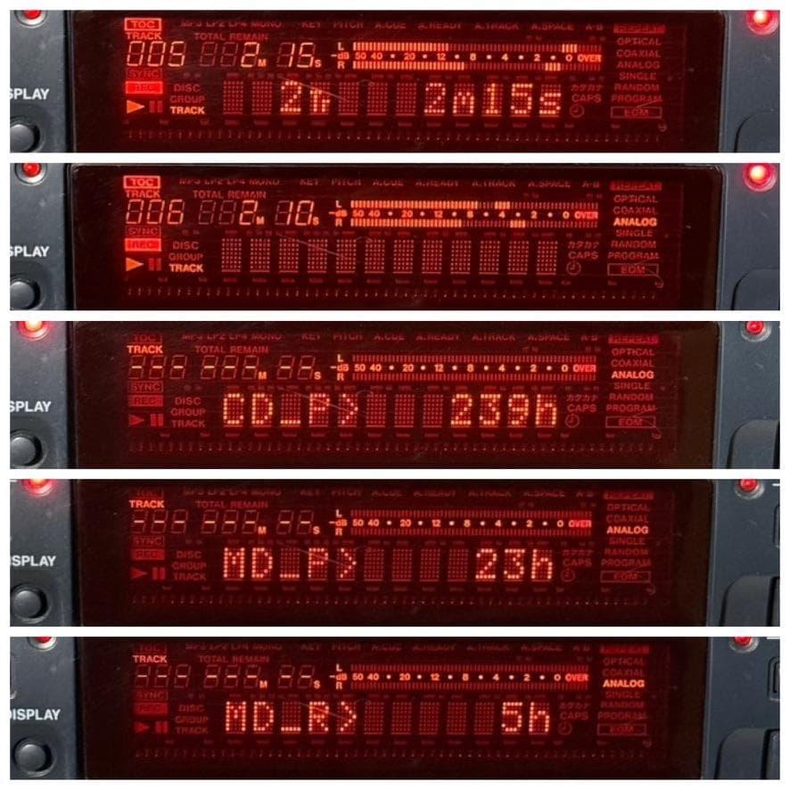 優良動作品 TASCAM MD/CDコンビネーションデッキ MD-CD1MK3