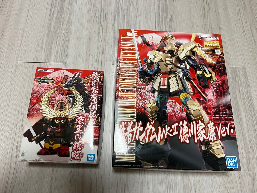 武者頑駄無MK-II 徳川家康ver. 漆黒の鎧Ver. セット