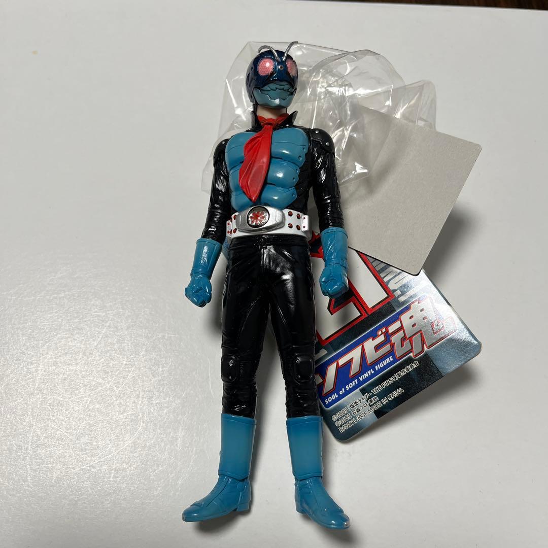 仮面ライダーザファーストフィギュア付DVDとソフビ魂ファーストネクストセット