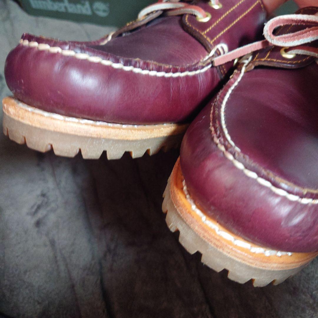 ティンバーランド 27cm 3eye スリーアイ バーガンディ