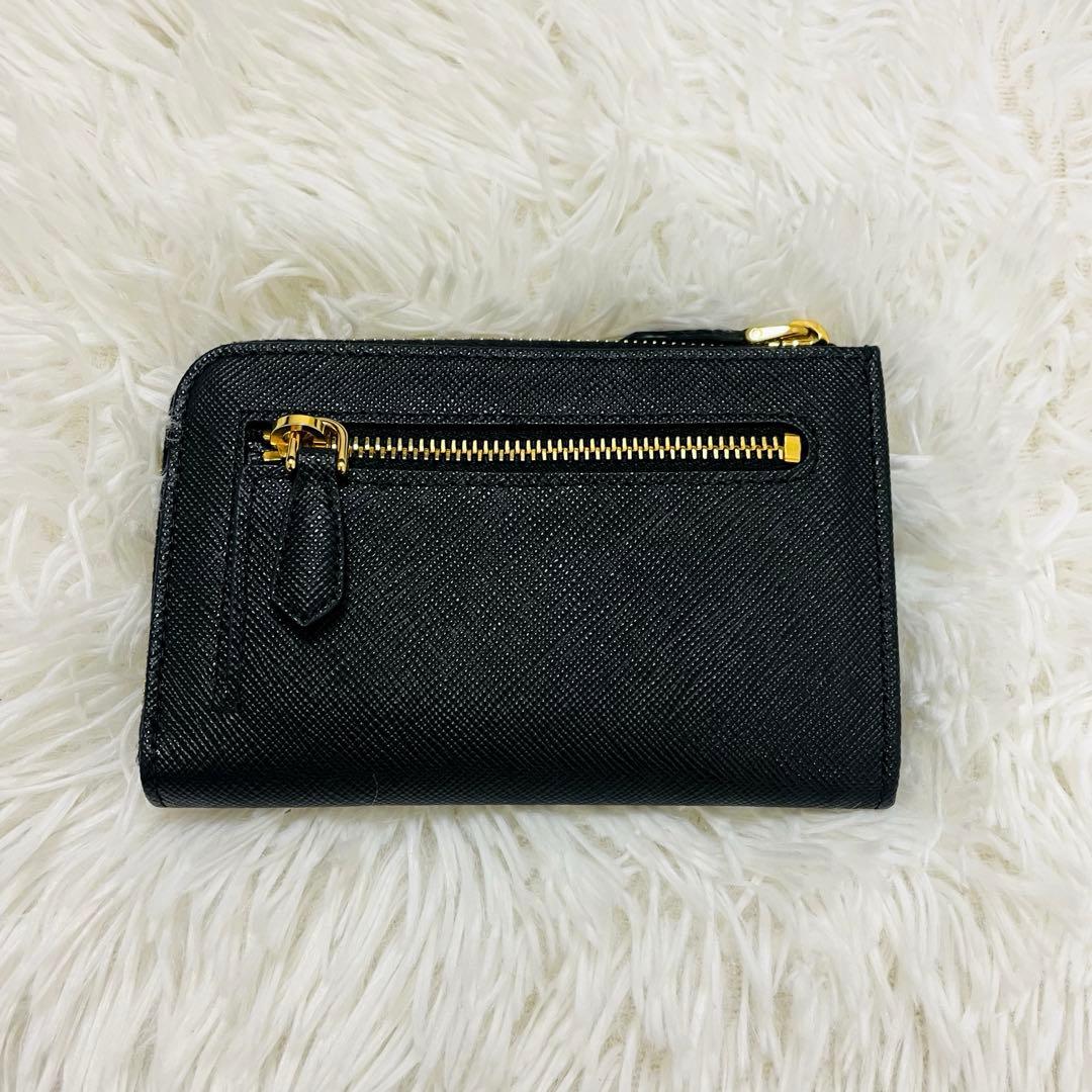 未使用級✨付属完備✨PRADA キーリング付 キーケース ケース ブラック