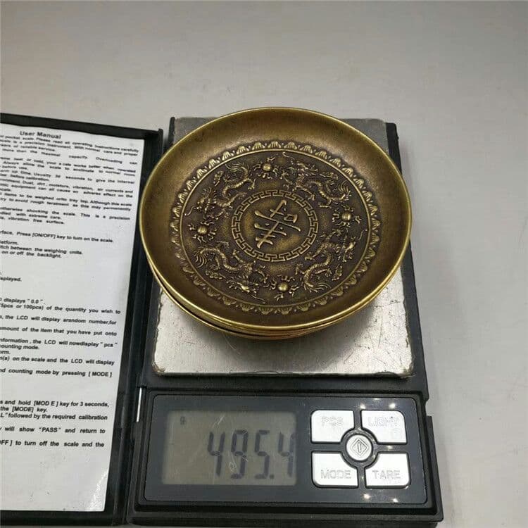 アンティーク真鍮福\禄\寿\喜\干支龍年八仙盤4箇セットで購入することもできます