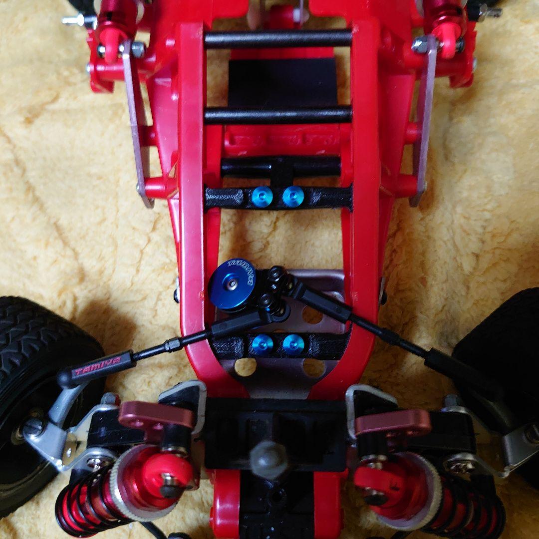 タミヤ　マイティフロッグ　カスタム　ランチャ037ラリーボディ付き