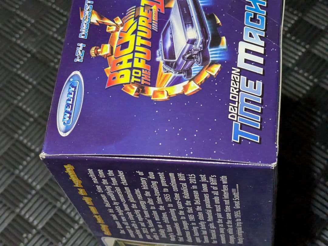 WELLY バック・トゥ・ザ・フューチャーⅡ,Ⅲ デロリアン1/24スケール