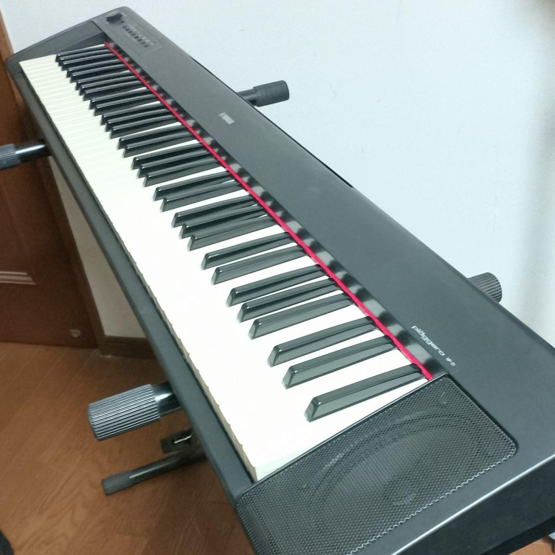 YAMAHA　piaggero　NP-31 BK　76鍵 電子ピアノ