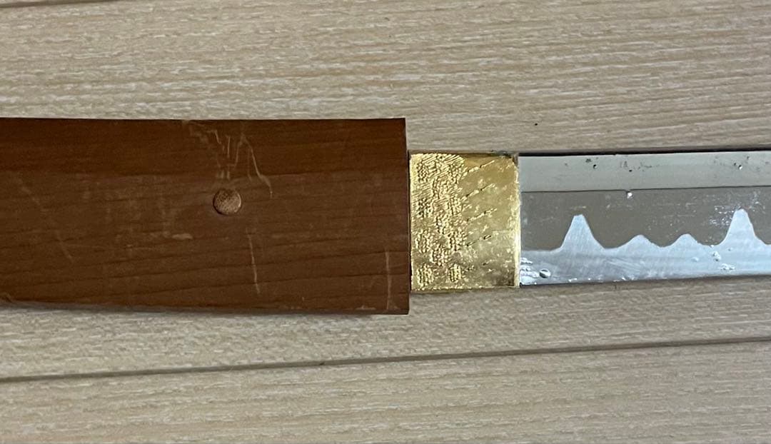 模造刀　居合刀　白鞘　太刀　武具　b523