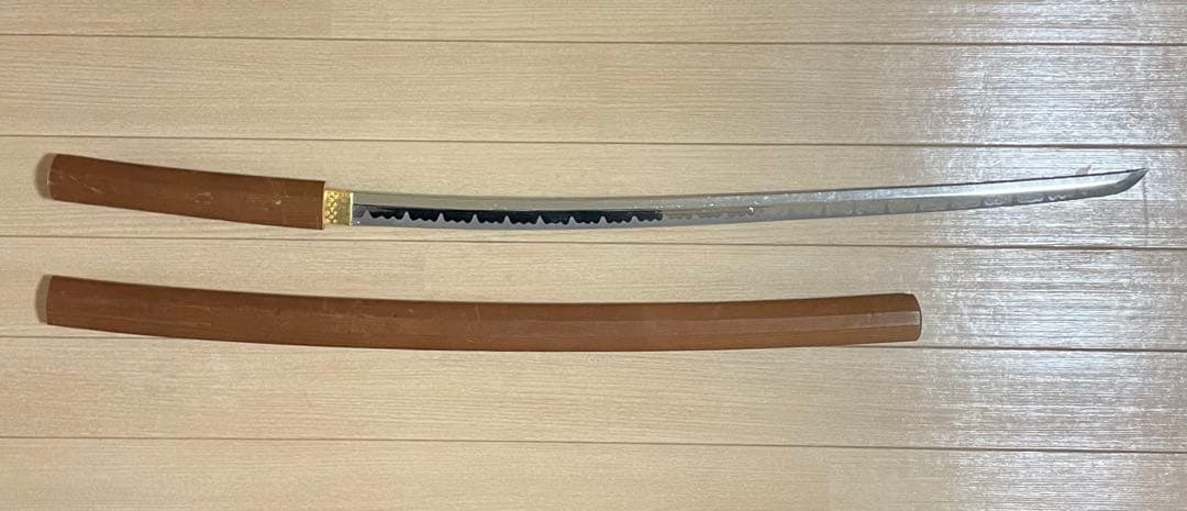 模造刀　居合刀　白鞘　太刀　武具　b523