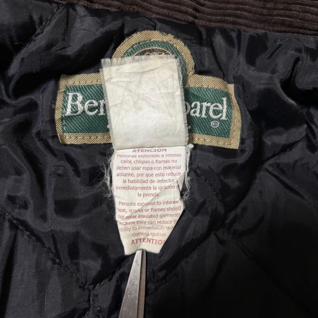 古着ダックジャケットトラディショナルコートキャメルブラウンコーデュロイ襟アメカジ