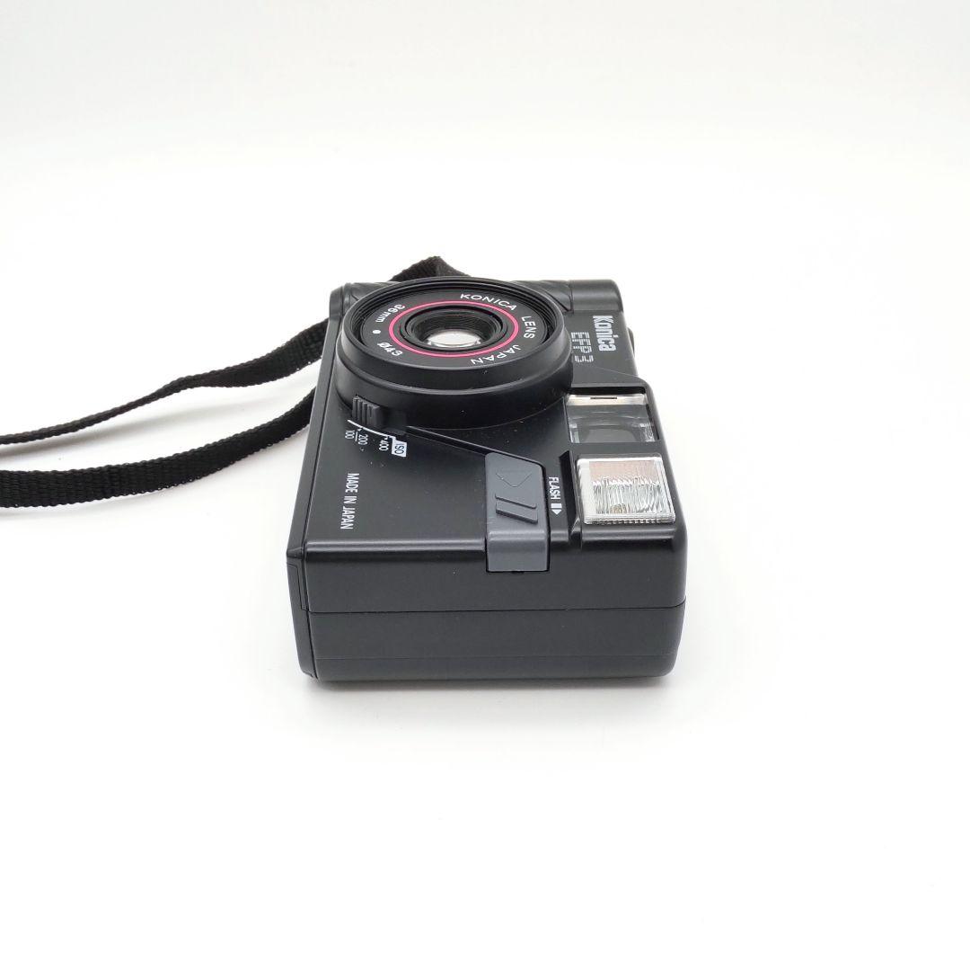 完動品◆極美品【昭和レトロ◆優しく懐かしい写り】人気の黒◆Konica EFP3