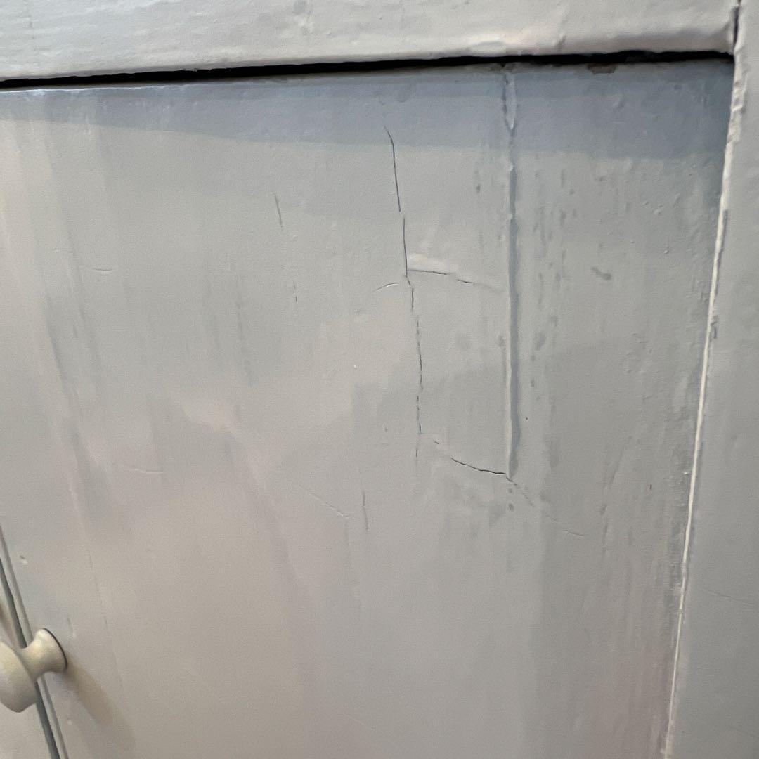 英国ヴィンテージ1950年〜塗りキャビネット 引き出し付き