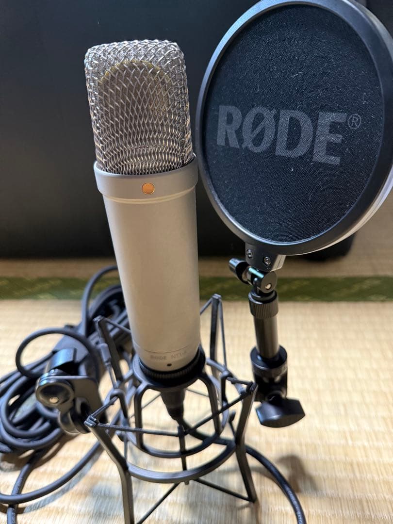 Yasue☆ RØDE コンデンサーマイク ポップフィルター付き