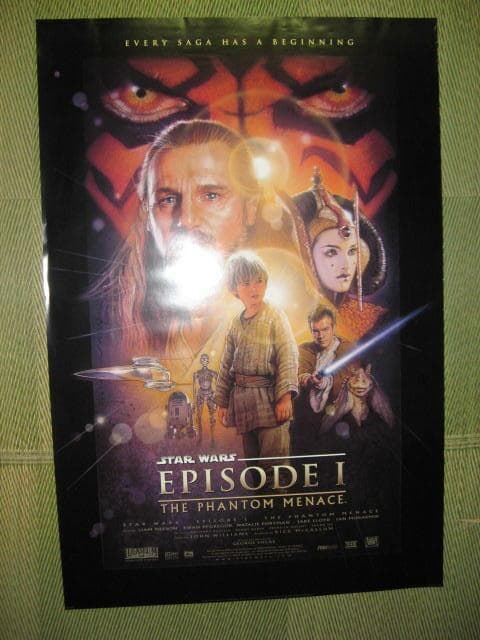劇場用映画ポスター「スターウオーズ　ＥＰ１」ＵＳワンシート両面印刷