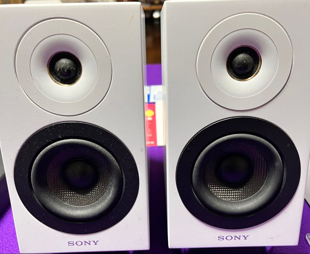 SONY スピーカー　CAS-1W ニアフィールドスピーカー