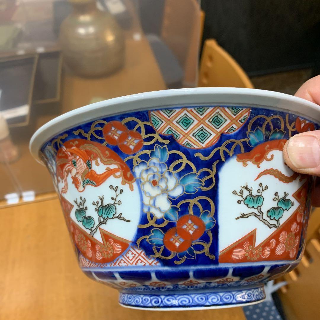 古九谷深鉢どんぶり、