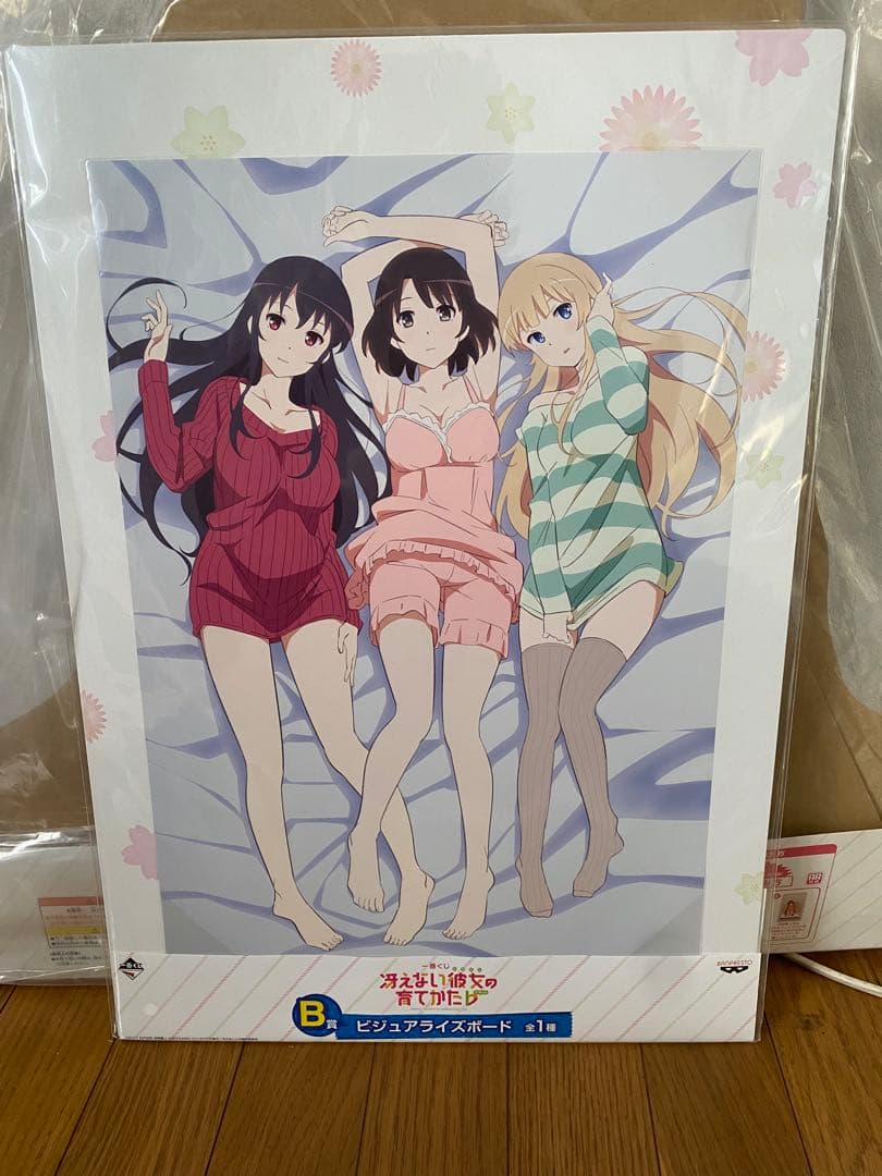 【最終値下げ】冴えない彼女の育てかた一番くじA賞B賞 ラバーマット B3ポスター