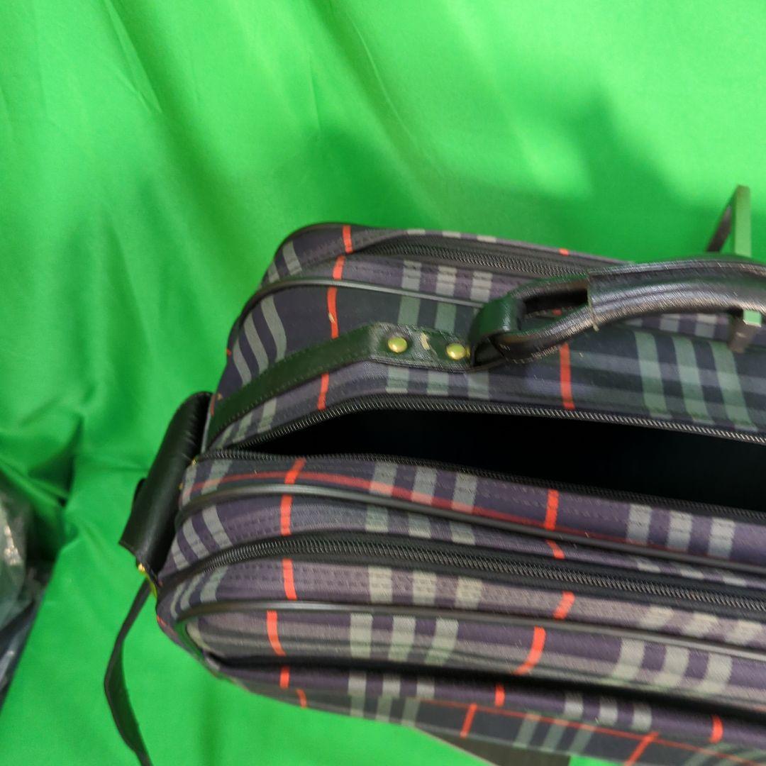 バーバリー　ボストンバッグ　希少デザイン　ヴィンテージ