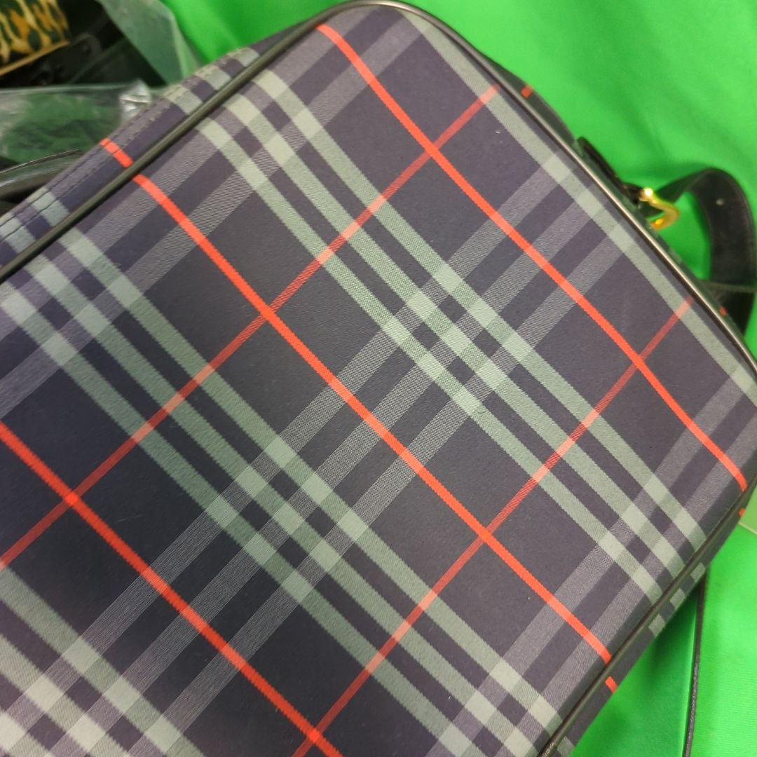 バーバリー　ボストンバッグ　希少デザイン　ヴィンテージ