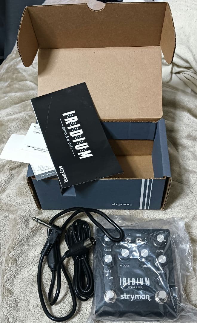Strymon IRIDIUM アンプシュミレーターMIDIケーブル付属