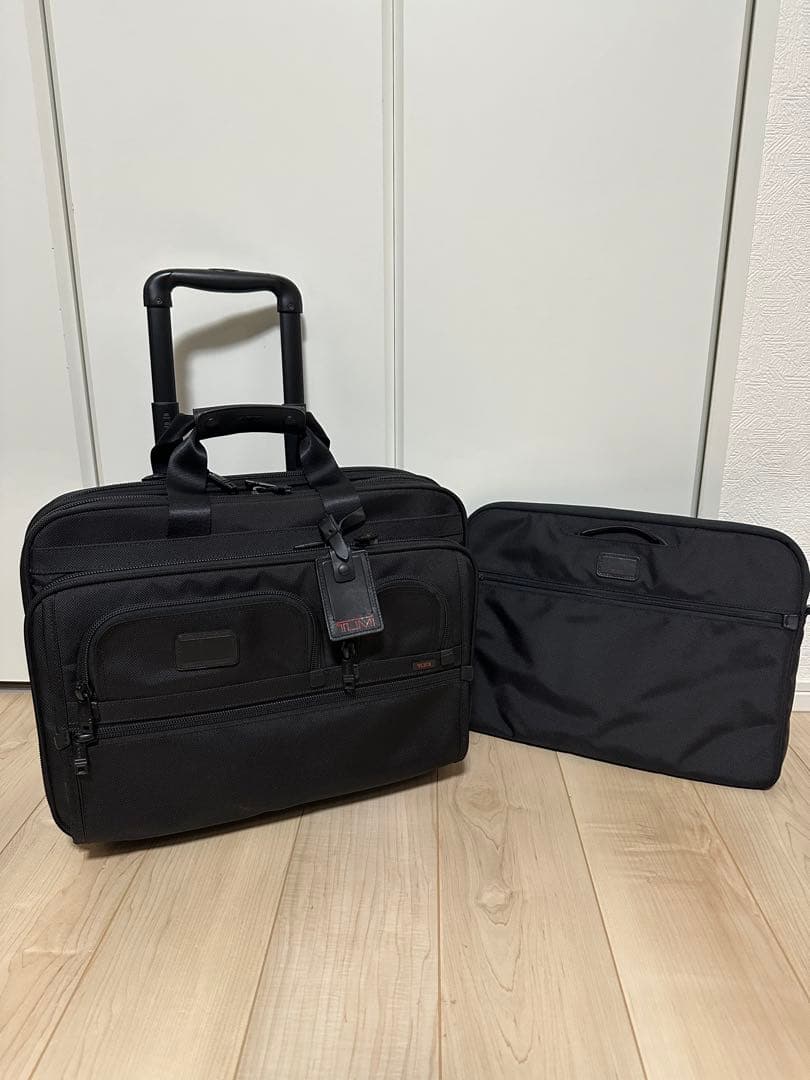 極美品 TUMI ビジネスキャリーバッグ ブリーフケース付 26127DH