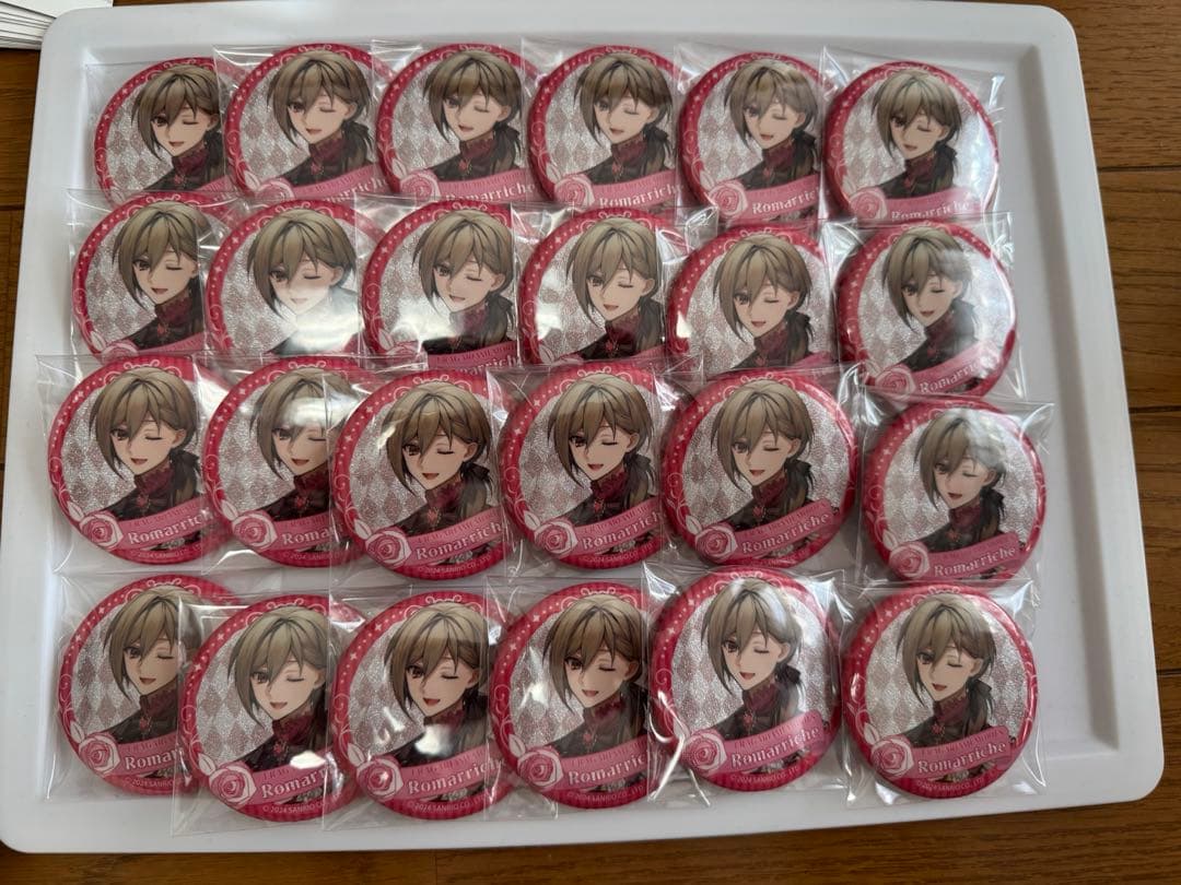 フラガリアメモリーズ ロマリシュ 缶バッジ アクリルスタンド ぬいぐるみ