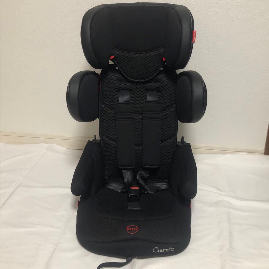 送料込★美品★Crestella isofixモバイル ジュニアシート