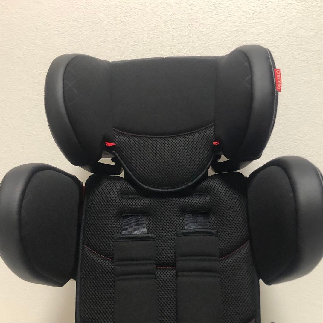 送料込★美品★Crestella isofixモバイル ジュニアシート