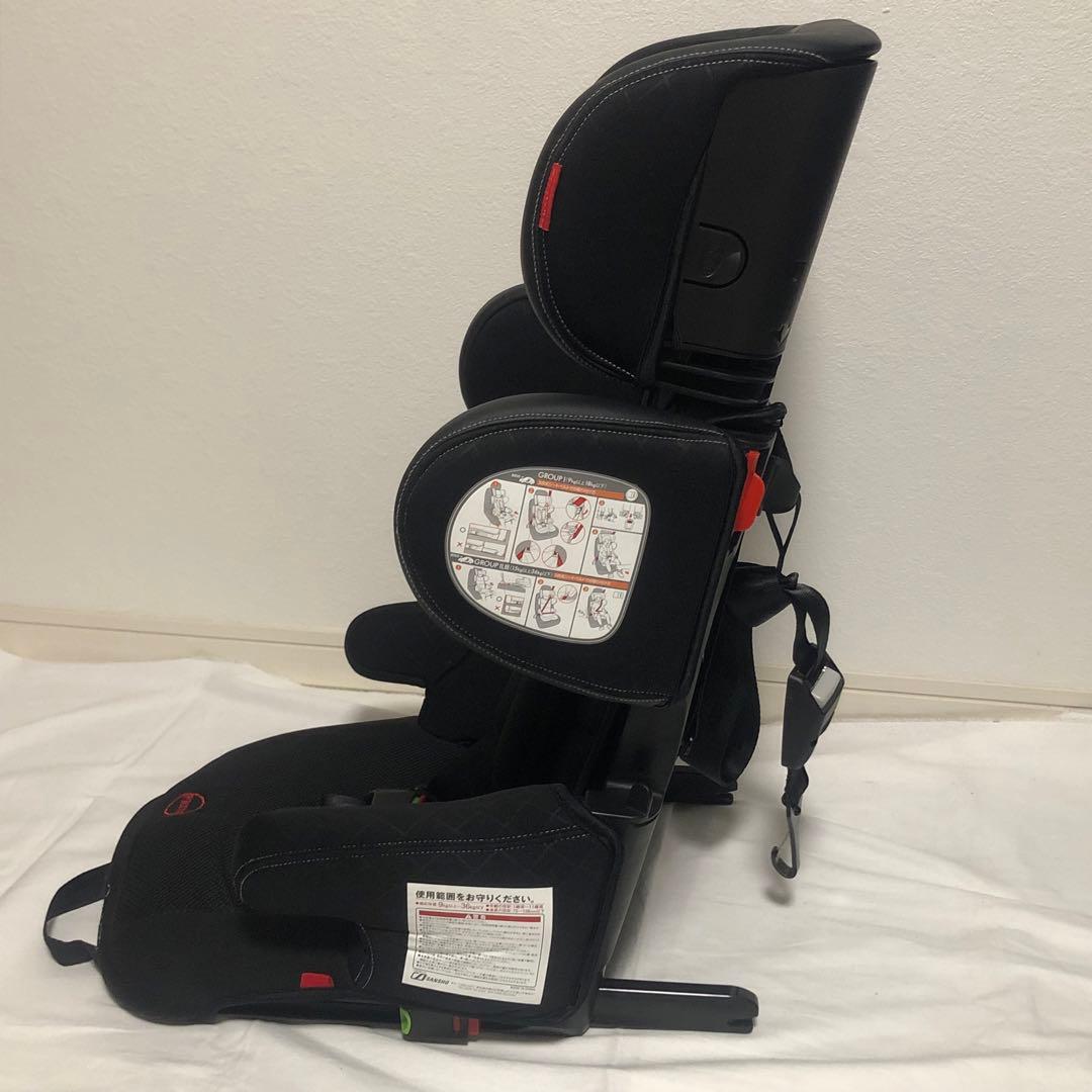 送料込★美品★Crestella isofixモバイル ジュニアシート