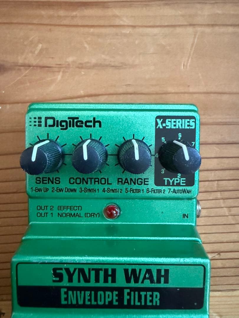 DigiTech X-Series Synth Wah エンベロープフィルター