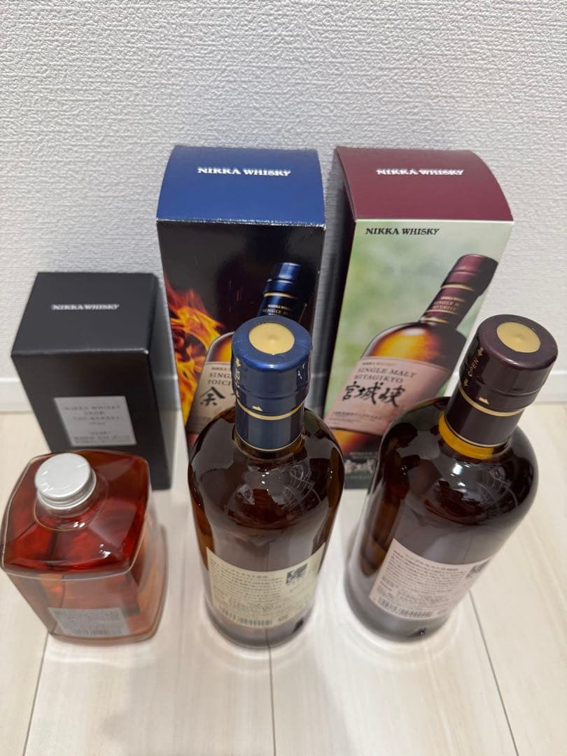 余市 宮城峡 フロムザバレル シングルモルトウイスキーセット