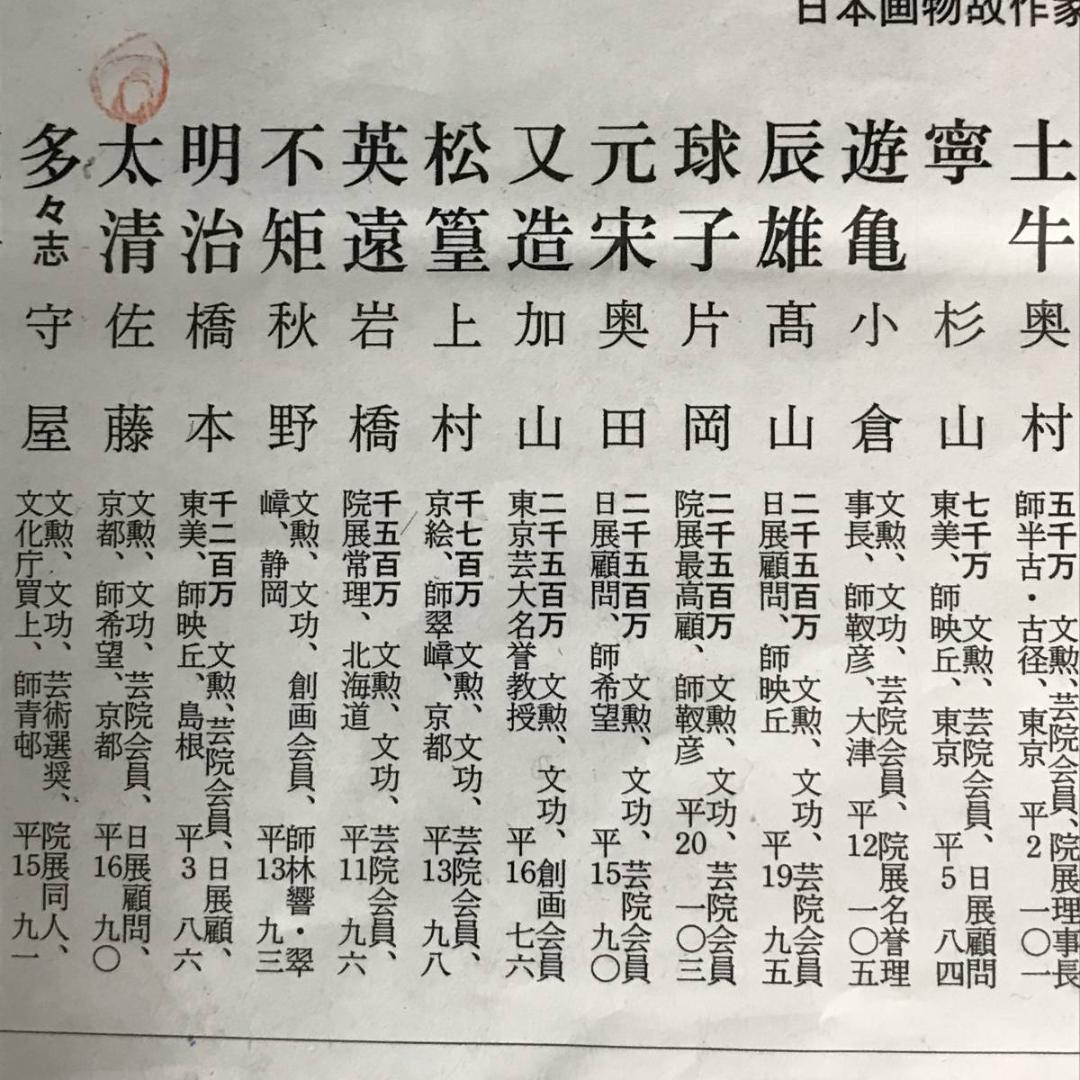 【真作】佐藤太清/石楠花図/シャクナゲ図/横物/掛軸/名家伝来/AD-297