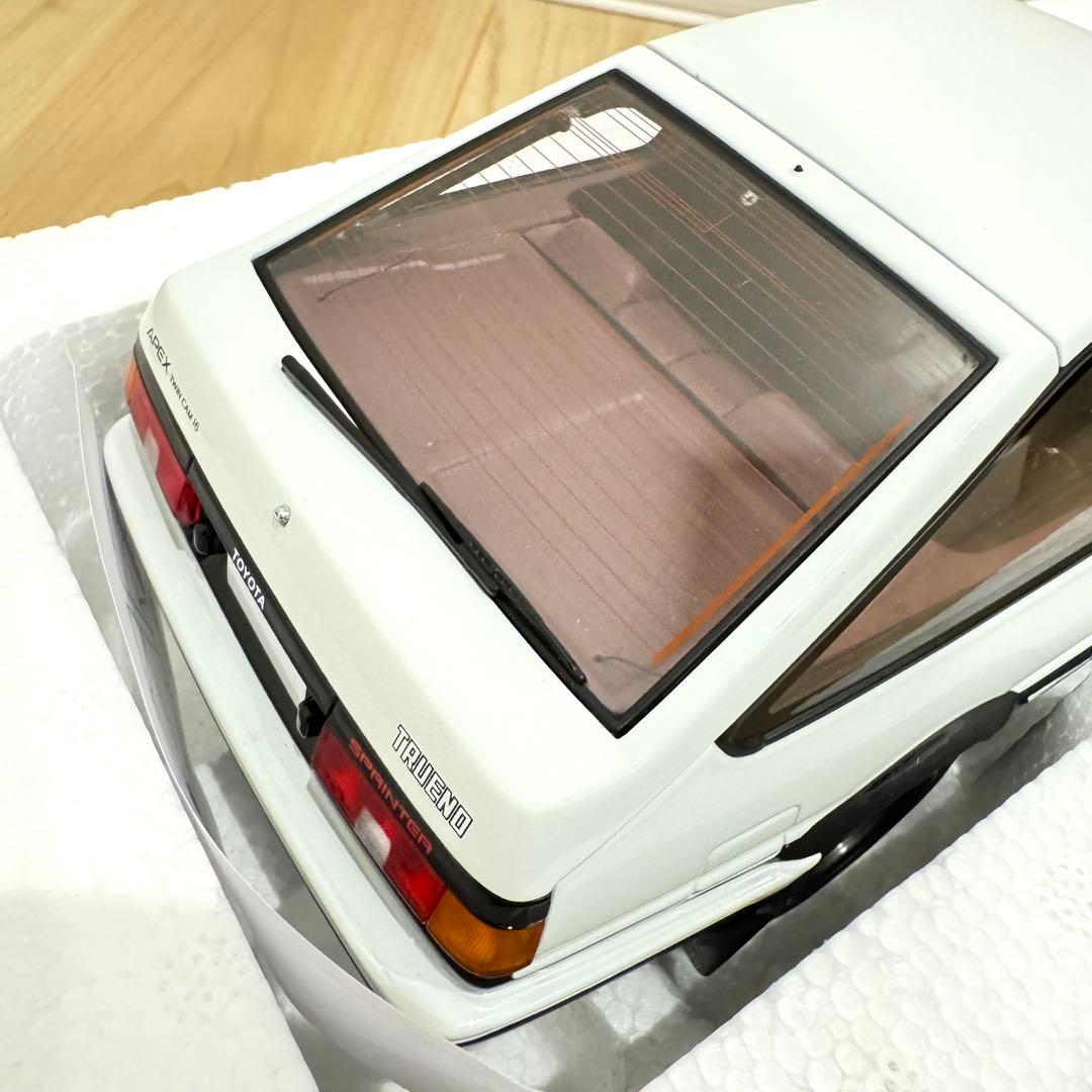 【美品】 Autoart オートアート 頭文字D 1/18 トレノ プラモデル