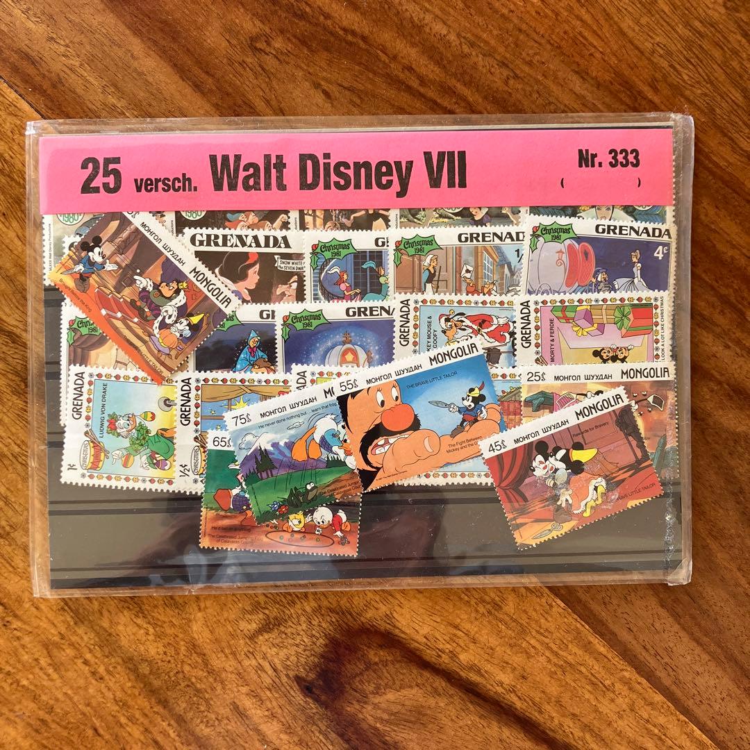 未開封　ディズニー　海外/外国切手　アンティーク　３セット　Disney