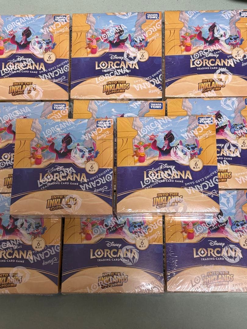 Disney Lorcana 未開封11box インクランド探訪