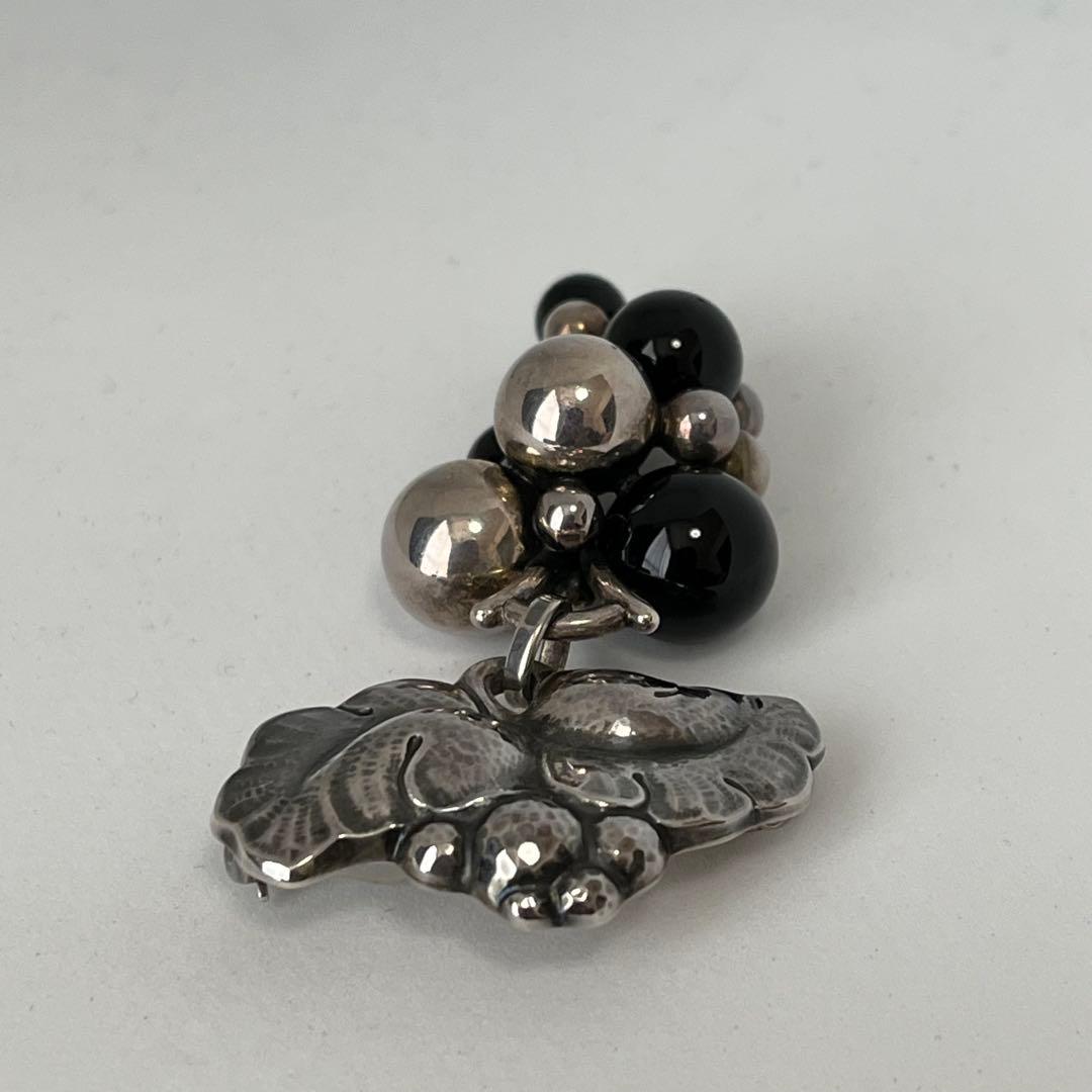 ジョージジェンセン　  ブローチ　葡萄　シルバー　925