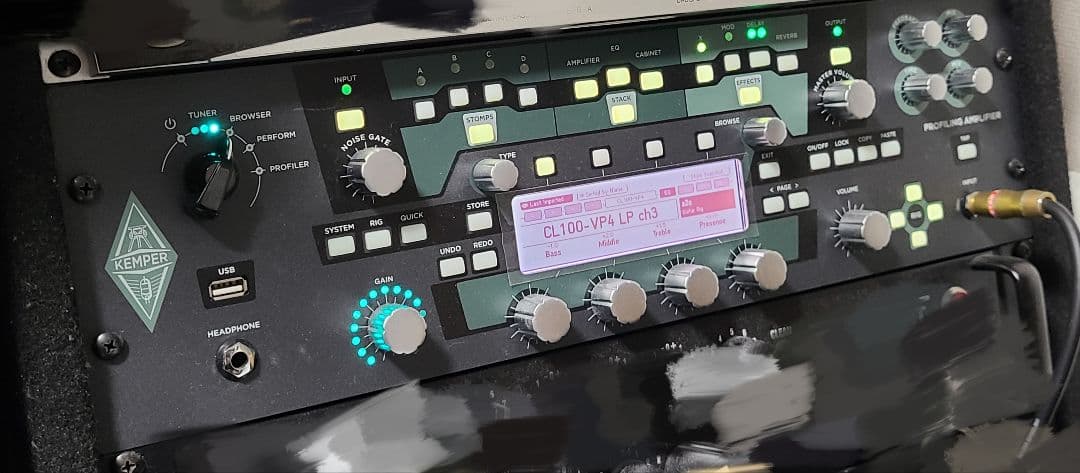 Kemper ラックタイプ パワーアンプ非搭載