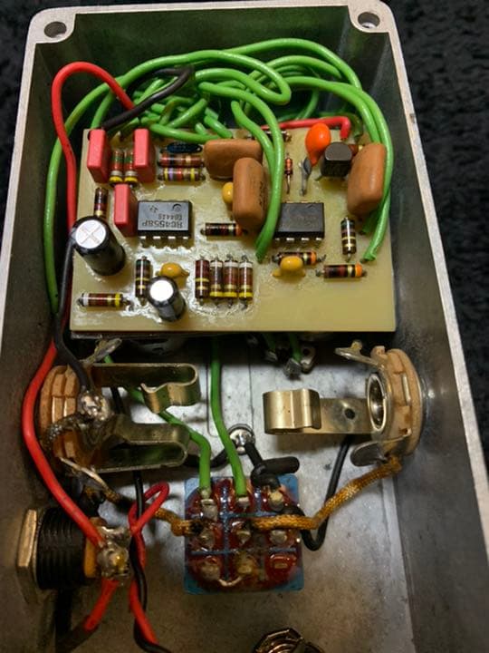 オーバードライブブースター ハイクオリティエフェクター