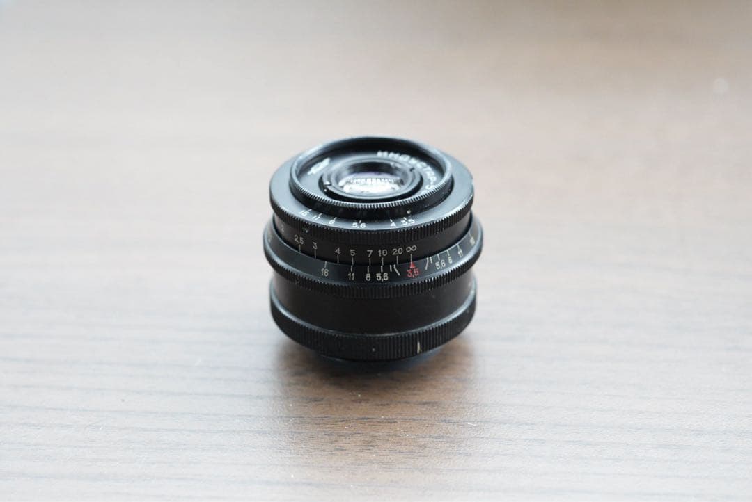 Industar-50 50mm f3.5 ブラック ライカLマウント L39