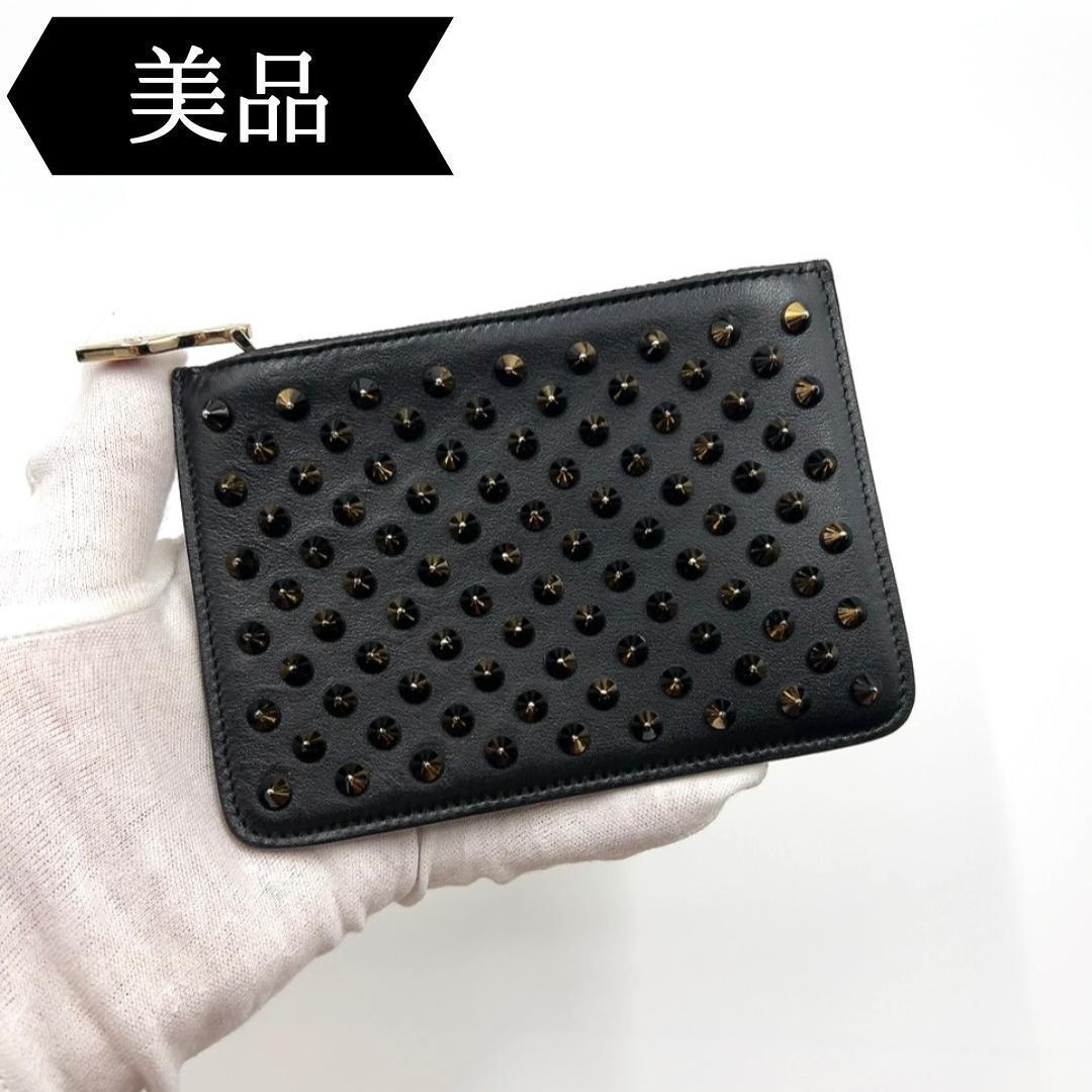 ◇クリスチャンルブタン◇パネトーネ/スタッズ/ケース/小銭入れ/ブランド