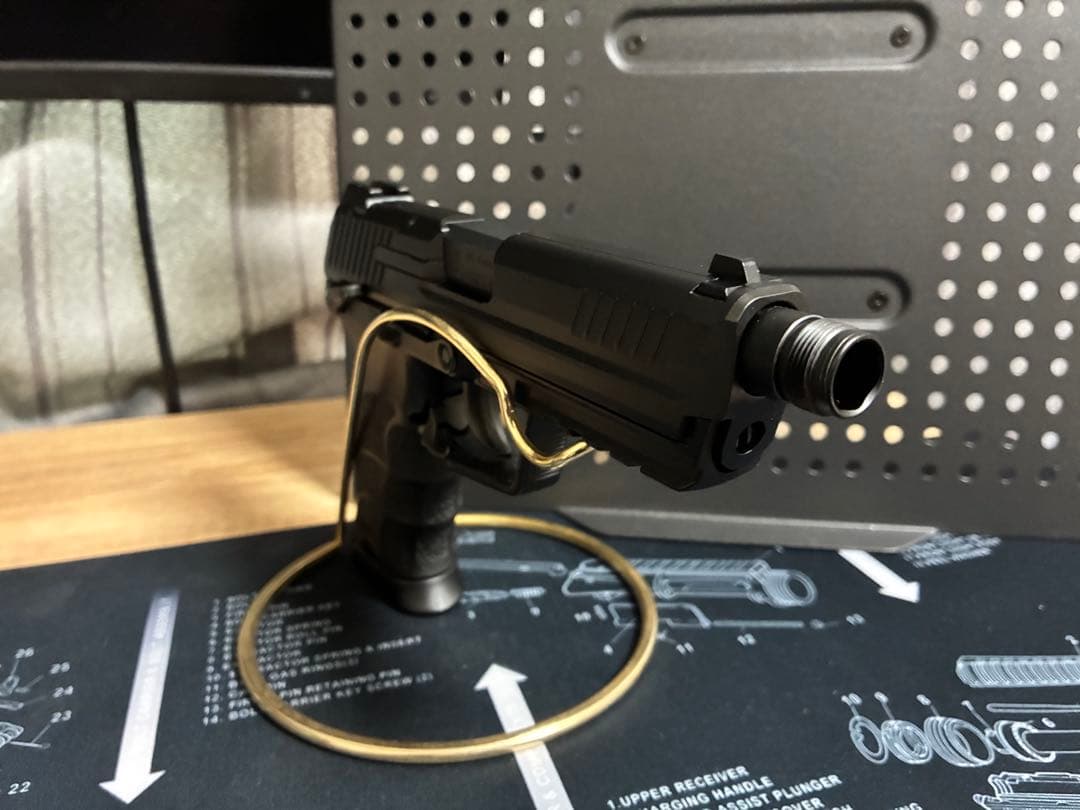極美品 東京マルイ HK45タクティカル＋SureFire Replica