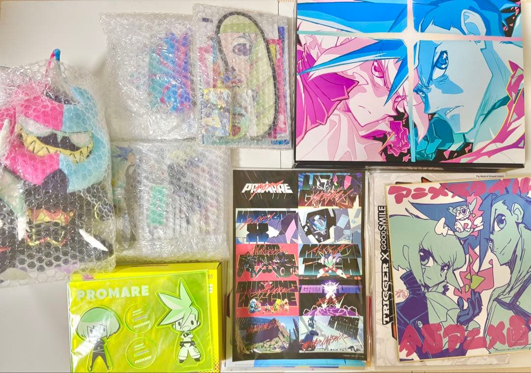 プロメア　アクリルスタンド　ぬいぐるみ　グッズまとめ　ガロ　リオ　TRIGGER