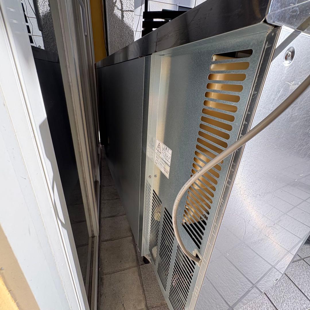 山崎　冷凍冷蔵庫 LCU-151PE-E 100V 訳あり 2021年式