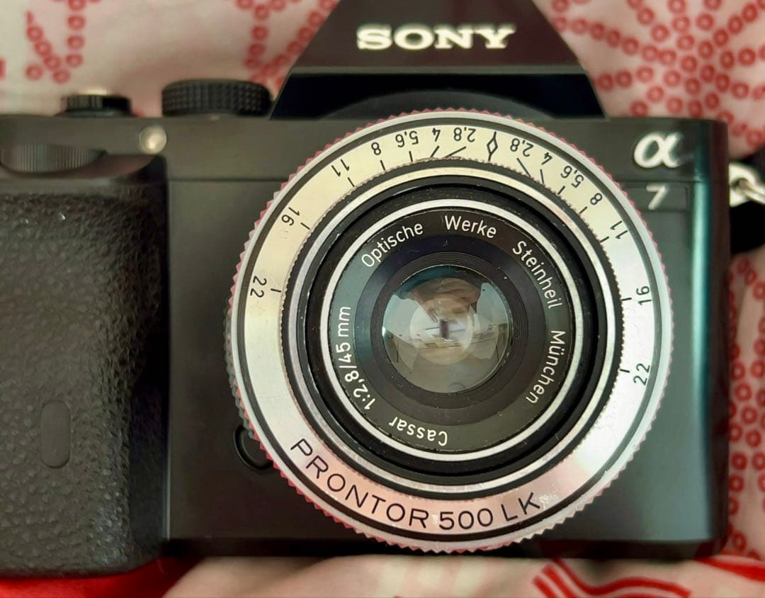 Steinheil Cassar ドイツ製　45mm f/2.8 多彩なボケ⁉️