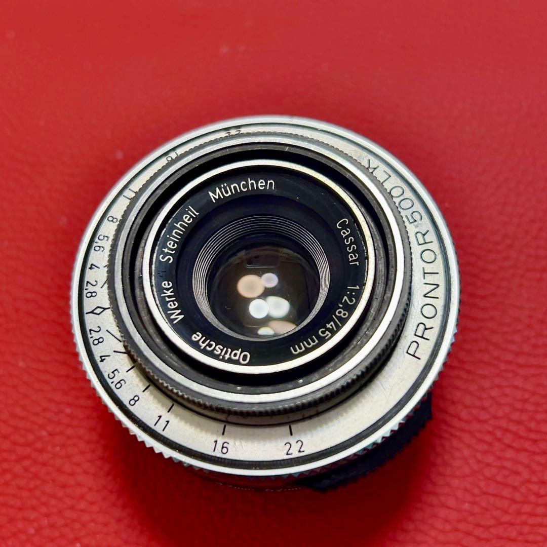 Steinheil Cassar ドイツ製　45mm f/2.8 多彩なボケ⁉️