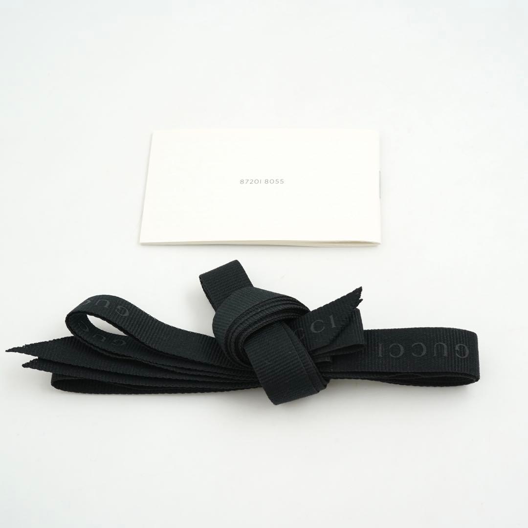 ✨未使用展示品・箱付き✨　GUCCI ミニ財布　シェリーライン　二つ折り　シマ