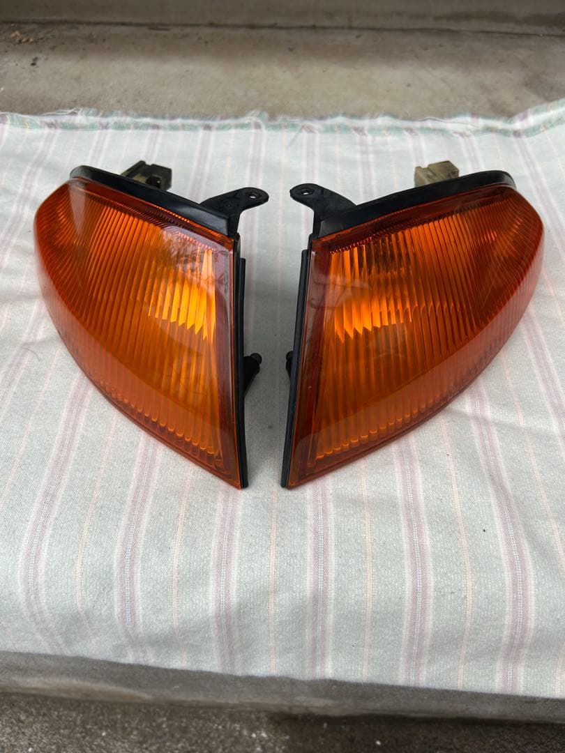 日産R32 BNR32純正スカイライン GT-R ウインカー レンズ 左右