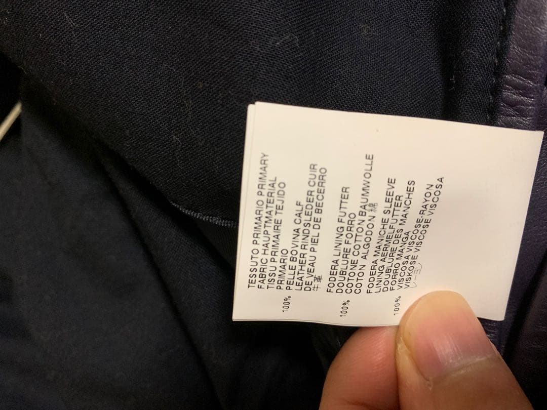 ハの字ライダース 5zip lethr 13ss 牛革 カーフレザー