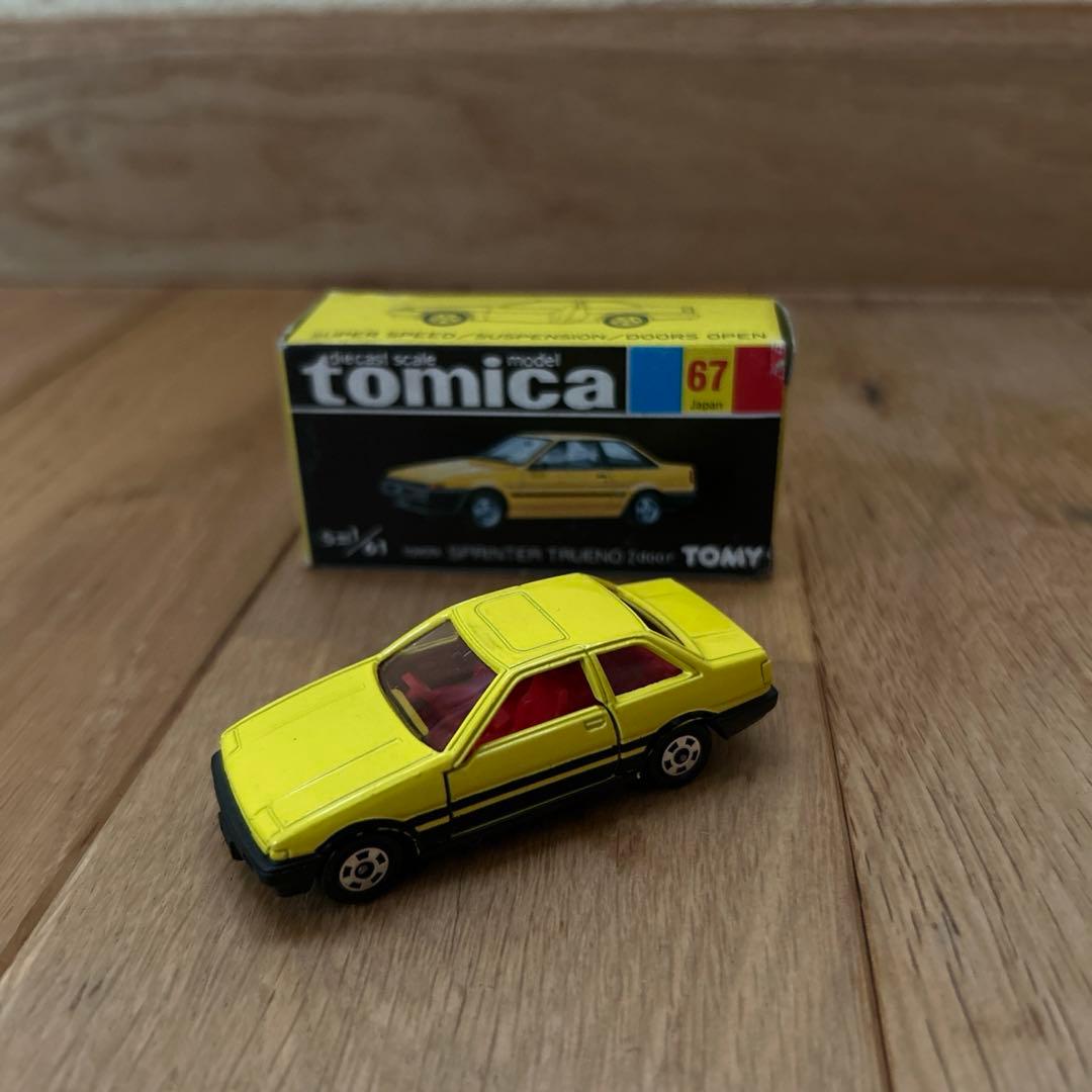 tomica トヨタカローラレビン3ドア&スプリンタートレノ2ドア